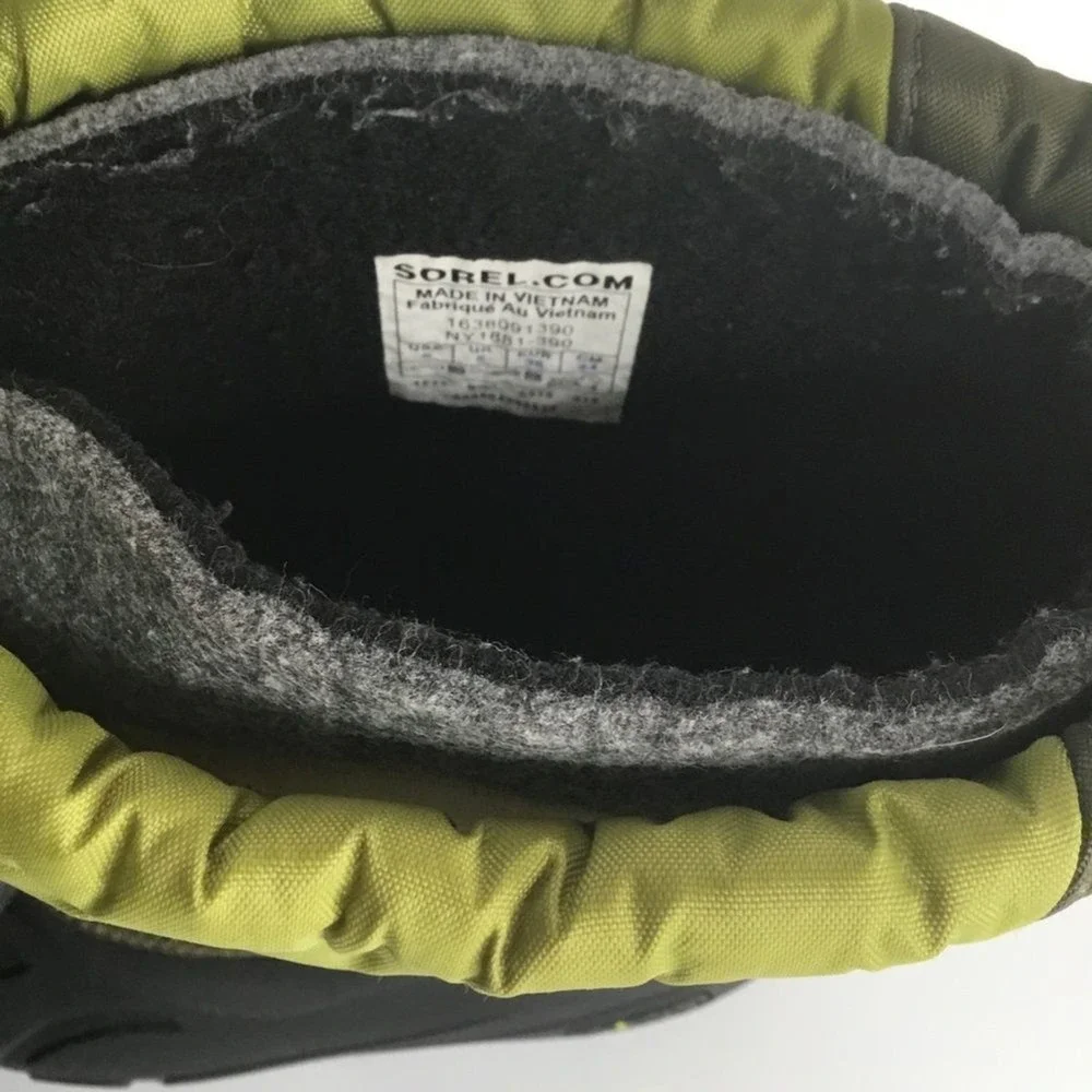 Sorel Adjustable Insulated‎ Waterproof Mid Calf Winter Boots Women 6 Vietnam